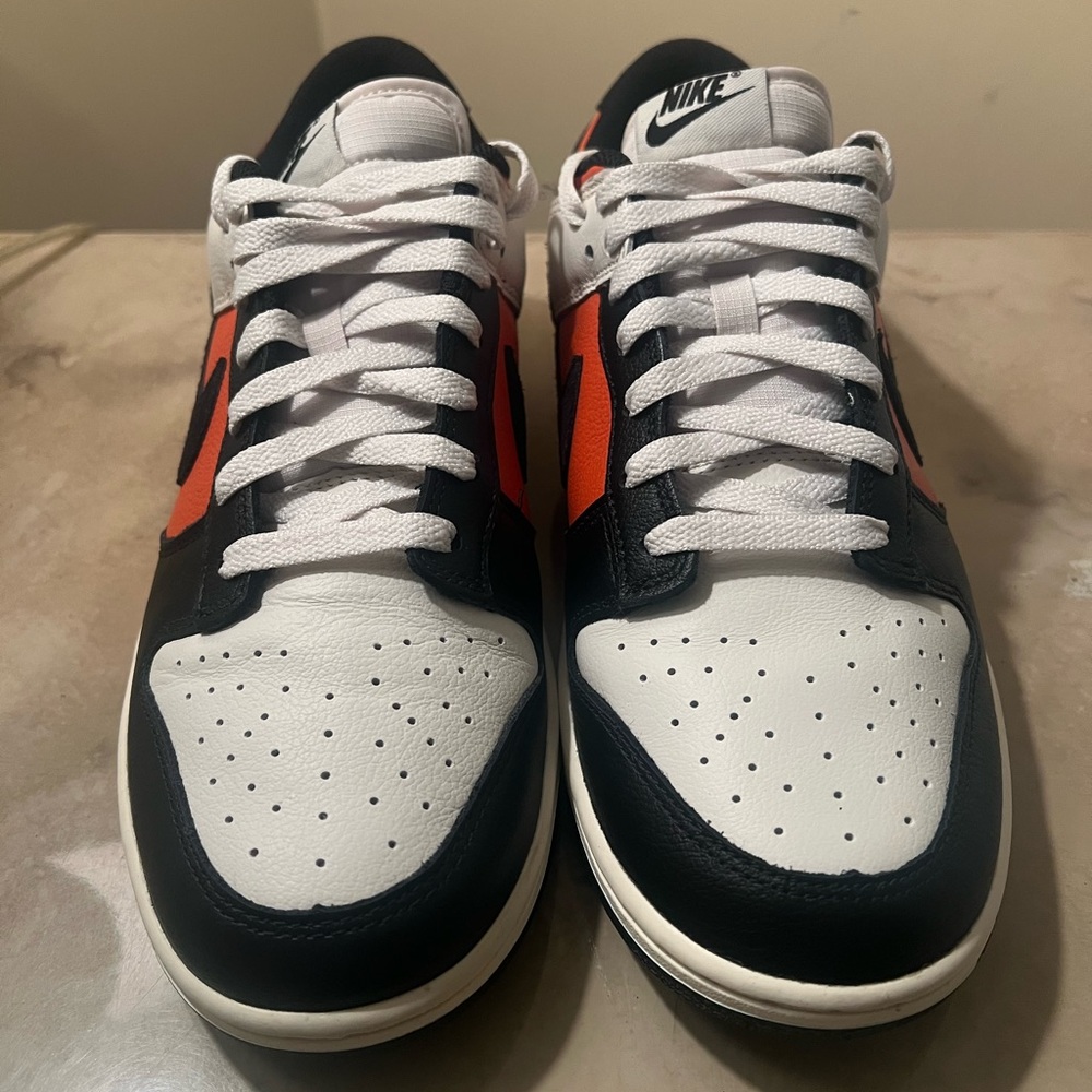 Nike Black and Orange Sneakers